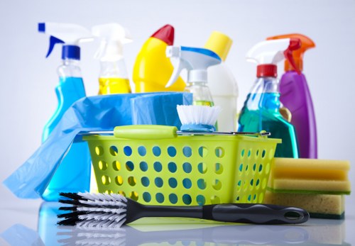 Professional sofa cleaning in a modern living room