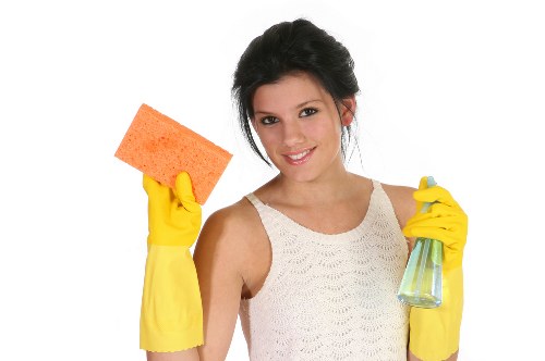 Deep one off cleaning service in a modern kitchen