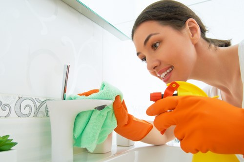 Deep move in cleaning focused on kitchen cabinets and countertops