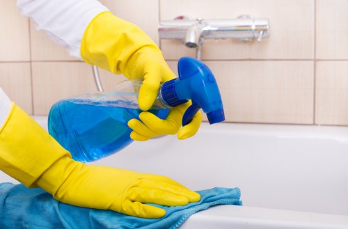 Thorough deep cleaning by Brent cleaners in a modern home
